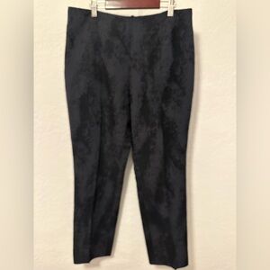 Marlowe Silk Flat Front pants